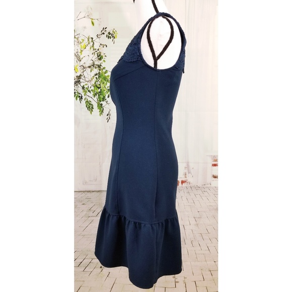 Green Darling dress ruffled midi a-line size S - Picture 4 of 7